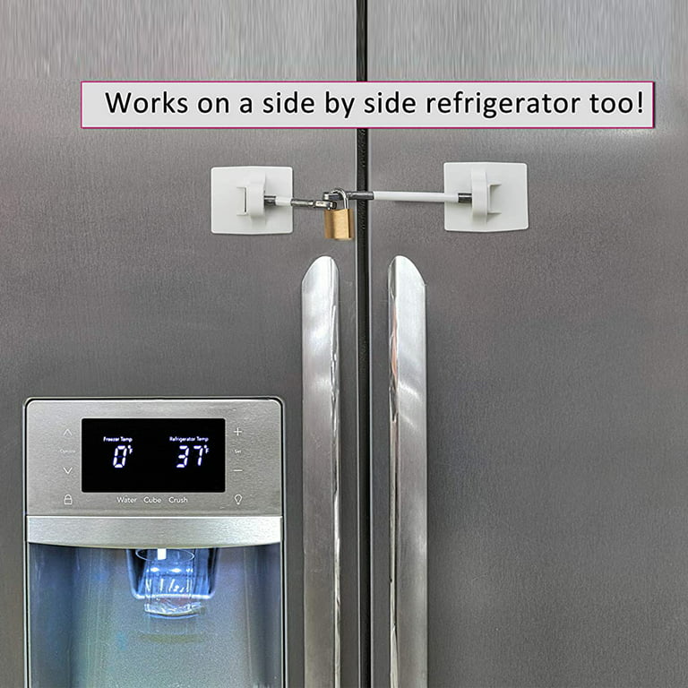 Gpoty Refrigerator Limit Lock Highly Secured Refrigerator Lock