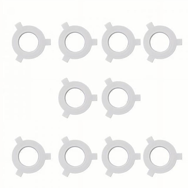 4x10 Piezas Anillos Reductores De Pantalla De Lámpara Anillos De Lámpara Accesorios De Lámpara Resistentes Lavadora E27 A E14