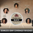 thumbnail image 4 of OKAY Colored Edges Black Edge Control & Temporary Hair Color, Covers Gray Roots & Regrowth, Tames Edges and Flyaways, Black, 0.5 oz / 15 mL, 4 of 6