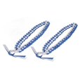 thumbnail image 4 of 2Pcs Graduation Ribbon Leis,Braided Necklace Braided Blue and White Color Congrats Graduates Leis Ribbon Leis for Graduation, 4 of 7