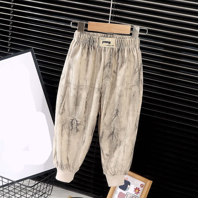 Xihbxyly Pantalones de Pana, Suaves y Cálidos, Ajustados, Elegantes E Informales, Ideales para Actividades Al Aire Libre, para Senderismo, Camping y Running. de 6 Meses a 6 Años. Fácil de Lavar a Máq