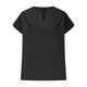 thumbnail image 2 of Eres Más Que una Camisa de Puntuación de Prueba Sexy de Manga Corta Lentejuelas Suelta Camisa de Blusa con Cuello en V, Poliéster, 2 of 6