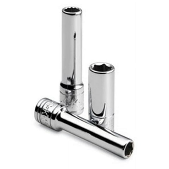 Sk Professional Tools Socket, Steel, Chrome, 5/8 in 40420