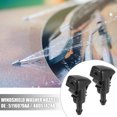 thumbnail image 2 of Unique Bargains Front Windshield Washer Nozzles for Dodge for Ram for Chrysler for Jeep, 2 of 6