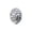 A002- Silver, variant on Scary Halloween Clown Mask Hard Plastic Embossed Gold Face Smooth Edges 9.45 X 7.87 Inch, Dress Up for Trick Or Treat and Haunted House Scare, Adult Unisex Mask Creepy Horror Look