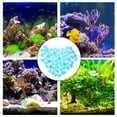 thumbnail image 2 of Miangastore 100Pcs Fish Tank Glowing Stone Noctilucent Rocks Luminous Aquarium Rocks Aquarium Rocks Decors, 2 of 8