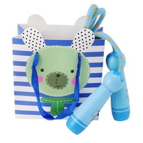 OUNONA Children's Jump Rope with Wooden Handles for Kids Fitness and Fun Assorted Color 2 meters