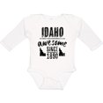 thumbnail image 3 of Inktastic Idaho Awesome Since 1890 Boys or Girls Long Sleeve Baby Bodysuit, 3 of 5