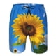 thumbnail image 3 of Fotbe Blue Sky Sunflower Trajes de Baño Estampados para Hombre, Shorts de Verano de Secado Rápido, Ropa de Playa, Bañadores-Large, 3 of 6