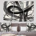 thumbnail image 1 of Designart - Minimalistic Roller III - Mid-Century Modern Premium Canvas Wall Art, 1 of 1