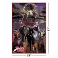 thumbnail image 3 of Jojo's Bizarre Adventure - Framed Manga TV Show Poster (Group) (Size: 24" X 36") (Red Plastic Frame), 3 of 6