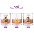 thumbnail image 2 of Hello Fall Autumn Miniature Pinscher Pumpkins Pickup Truck 11oz Whiskey Glass Mug Mini Pin Dog Lover Whiskey Cocktail Glasses Cup - 13011, 2 of 5