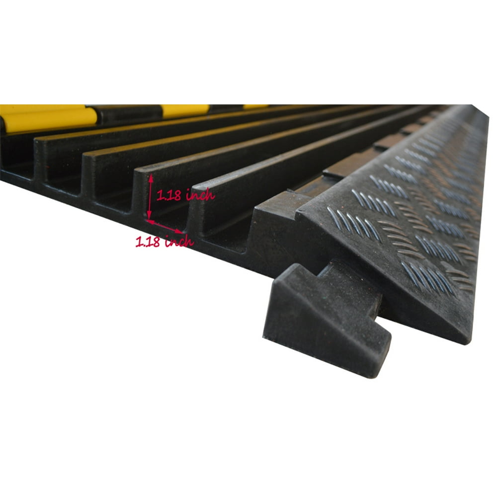 INTBUYING 5outdoor rubber electrical cord cable cover wire protector