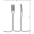 thumbnail image 6 of K&L DESIGN CO. Minimal Kitchen Wall Art - Set of 3, 8x10" Unframed Prints, Black and White, 6 of 6
