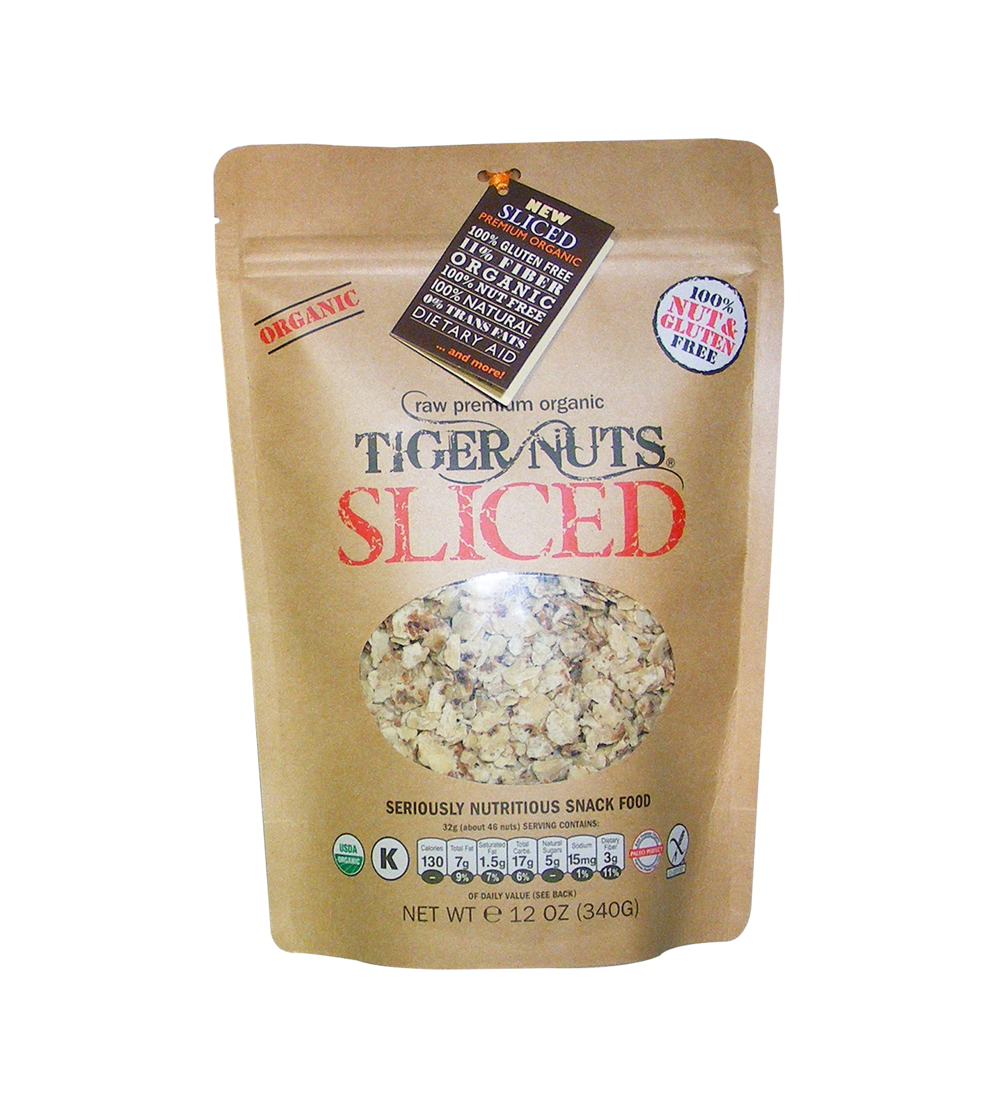 SLICED Tiger Nuts