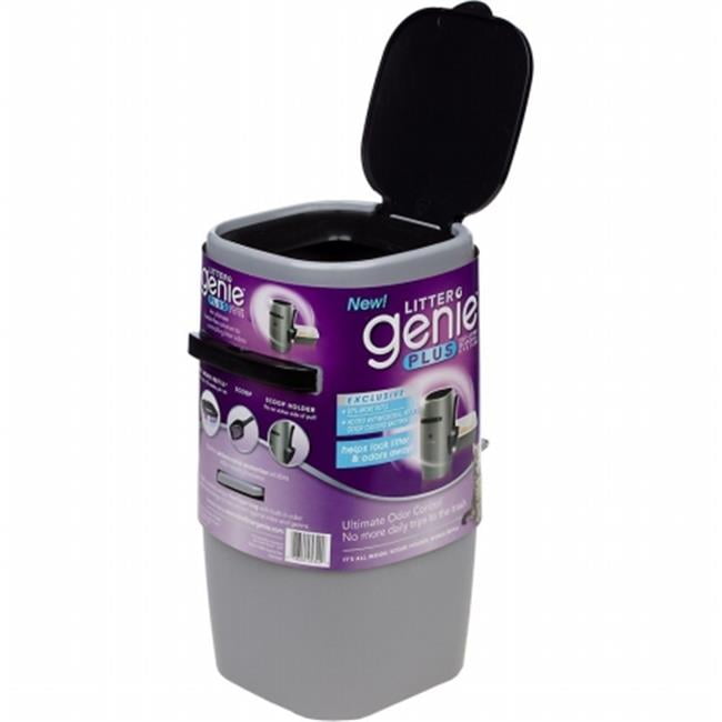 Litter Genie Litter Genie Plus Cat Litter Disposal System Silver