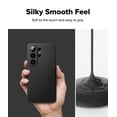 thumbnail image 5 of Ringke Silicone Magnetic [Compatible with MagSafe] for Galaxy S26 Ultra Case, Slim Soft Grip Shockproof Phone Cover - Black, 5 of 11