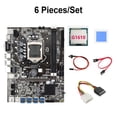 thumbnail image 4 of Kearding B75 PC Tableros principales Multifuncional B75 PC Supply LGA (1155) CPU Socket Multipropósito Resistente al desgaste B75 PC Repuestos Juegos de teclado y mouse para computadora, 4 of 6