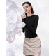 thumbnail image 4 of Women's Long Sleeve T Shirts Crew Neck Slim Fit Tops Sexy Basic Tee, 4 of 5