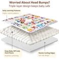 thumbnail image 3 of Beavtaens Baby Play Mat for Floor, Fits 50x50 Playpen, Non-Slip, Soft for Infants, 0-4 Years, Beige Animals, 3 of 9