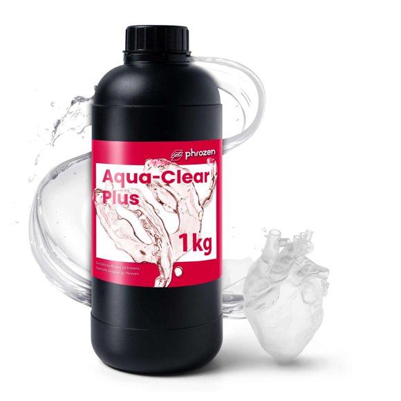 Impresora 3D Phrozen Rapid Resin Aqua Clear Plus de 1 kg