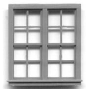 HO 59"x64" 16 Pane Dbl Window (4)