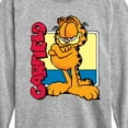 thumbnail image 3 of Garfield - Garf Pixel Square - Toddler & Youth Long Sleeve Graphic T-Shirt, 3 of 5