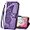 B Purple, variant on Wallet Case for Samsung Galaxy A03 Core,PU Leather Wallet Flip Protective Phone Case Wrist Strap Card Slots Holder Pocket Emboss Butterfly Flower Stand Case for Samsung Galaxy A03 Core Purple