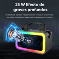 thumbnail image 5 of "Bocina Karaoke Altavoz Bluetooth Portátil Con 2pcs Micrófono Malubero, Negro ", 5 of 5