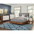 thumbnail image 2 of Alpine Furniture Flynn California King Wood Panel Bed in Acorn (Brown-Gray), 2 of 7