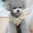 thumbnail image 4 of Chaqueta de cachorro de invierno Zulema Chaleco acolchado impermeable Beige L, 4 of 7
