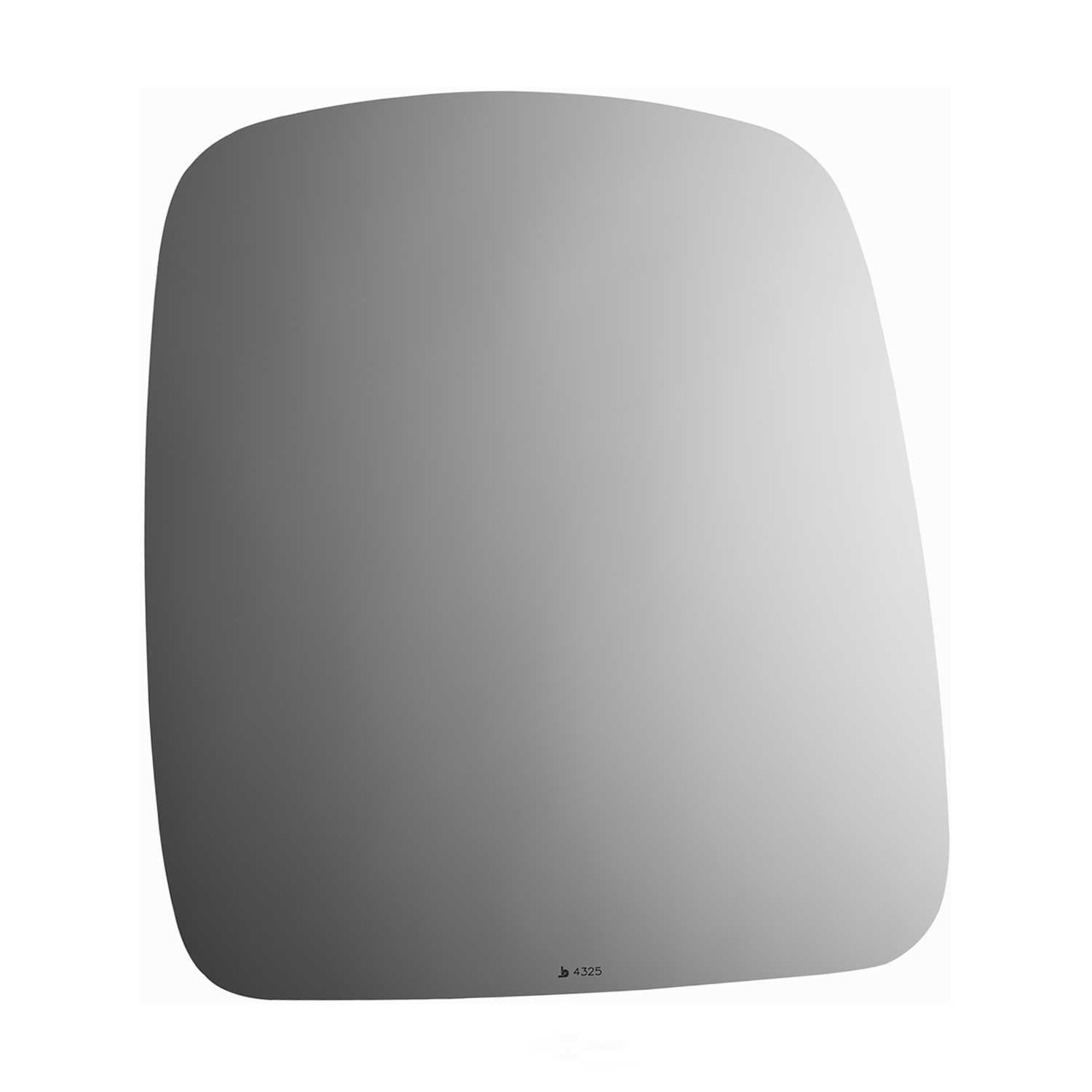 Burco Side View Mirror Replacement Glass - Clear Glass - 4325