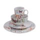 thumbnail image 2 of Vajilla de Porcelana Crown Baccara 16 piezas para 4 personas LEYEND Crown Baccara  Floral, 2 of 7