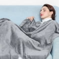 Astarin Throw Blanket, Throw Size Gray Blankets & Throws for Couch/Beds