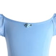 thumbnail image 4 of HWJAD 2-16Y Girls' Ballet Leotard with Tutu Skirts Toddler Girls Ballerina Dance Dress Gymnastics Leotards Outfits, 4 of 6