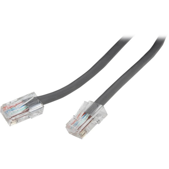 C2G 22684 Cat5E Non-Booted Unshielded (UTP) Network Patch Cable, Gray (7 Feet/2.13 Meters)