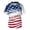 Navy(American Flag Stars Striped), variant on 4th of July Scrubs Men Plus Size Funny America 250 Flag Uniforms Casual America 250 Flag Short Sleeve V Neck Scrub Tops Medical Working Uniform With Pockets Blue M