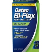 Osteo Bi-Flex One Per Day, Glucosamine HCI and Vitamin D3 Tablets, 30 Ct
