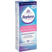 4 Pack - Replens Silky Smooth Personal Lubricant 2.7 oz (80 mL) Each