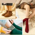 thumbnail image 4 of Snuggly Velvet Winter Thermal Socks, 6/12-Pairs Cozy Thickened Soft Fleece Lined Socks for Men and Women, Extremely Warm Cold Weather Socks for Indoor Outdoor Daily Use, 4 of 8