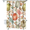 thumbnail image 2 of Fall Shower Curtain Watercolor Pumpkin Mushroom Shower Curtains for Bathroom Autumn Leaf Bath Curtains Sets for Autumn Thanksgiving Seasonal Bathroom Decor Polyester Fabric Waterproof 36 x 72 in, 2 of 6