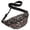 Khaki, variant on Uobin Unisex Leopard‑Print Fanny Pack, Water‑Resistant Multi‑Zipper Crossbody Chest Waist Bag, Adjustable Lightweight Sling Pouch for Casual Outdoor Daily Use