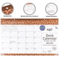 thumbnail image 3 of See It Bigger Leopard Print Desk Pad Calendar, 11" x 17", 15-Month (Oct 2026 - Dec 2027), 3 of 5