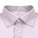 thumbnail image 4 of Blusa y camisa de manga larga con cuello vuelto para hombre, color liso, informal, a la moda, con botones, manga larga, elástica, de poliéster, 4 of 6