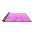 thumbnail image 2 of Ahgly Company Indoor Round Oriental Pink Traditional Area Rugs, 7' Round, 2 of 4