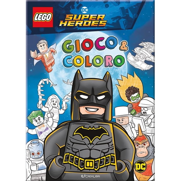 Batman. Lego DC. Gioco & coloro. Ediz. illustrata (Paperback)