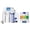 Brushed Nickel +F4, variant on iSpring RCC7, NSF Certified, 75 GPD High Capacity 5-Stage Reverse Osmosis System