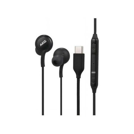 4XEM USB-C AKG Earphones with Mic and Volume Control Black 4XSAMEARAKGCB