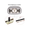 thumbnail image 2 of Uxcell Straight Slide Potentiometer Flat Push Knob Insert Shaft 4x1.8mm White Grey 10pack, 2 of 5