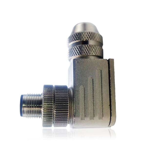 Speravity Conector de aviación en forma de L de 8 núcleos Conectores de fabricación de máquinas terminales de cobre Ethernet aislantes portátiles Herramientas eléctricas Masculino Speravity TO008337-02